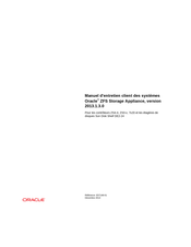 Oracle ZS4-4 Manuel D'entretien