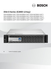 Bosch DSA-N2E8XG-12AT Guide D'installation Rapide