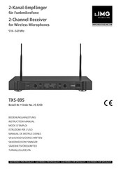 IMG STAGELINE TXS-895 Mode D'emploi