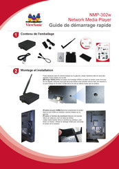 ViewSonic NMP-302w Guide De Démarrage Rapide