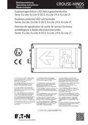 Eaton Ex-Lite LT Série Mode D'emploi