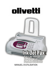 Olivetti Fax-Lab 100 Manuel D'utilisation