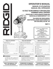 RIDGID R8711 Manuel D'utilisation