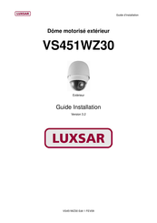 LUXSAR VS451WZ30 Guide D'installation