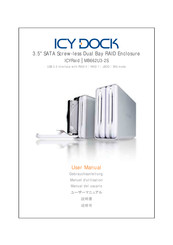 Icy Dock ICYRaid MB662U3-2S Manuel D'utilisation