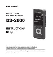 Olympus DS-2600 Instructions