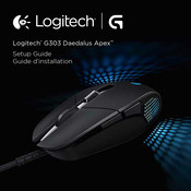 Logitech G303 Daedalus Apex Guide D'installation