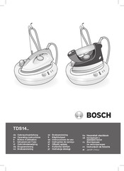 Bosch TDS14 Série Notice D'utilisation