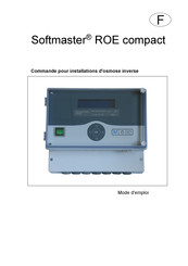 Softmaster ROE compact Mode D'emploi