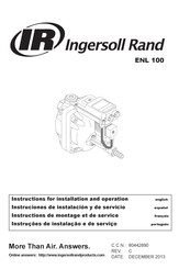 Ingersoll Rand ENL 100 Instructions De Montage Et De Service