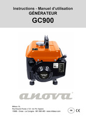 MILLASUR Anova GC900 Manuel D'utilisation