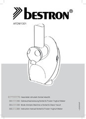 Bestron AFDM1301 Mode D'emploi