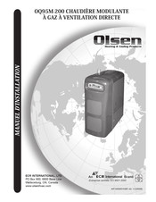 Olsen OQ95M-200 Manuel D'installation