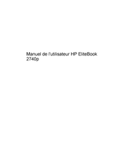 HP EliteBook 2740p Manuel De L'utilisateur