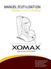 Xomax HQ668 Manuel D'utilisation