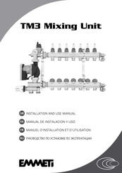 emmeti TM3 Mixing Unit Manuel D'installation Et D'utilisation