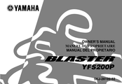 Yamaha Motor BLASTER YFS200P 2002 Manuel Du Propriétaire
