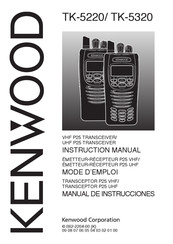 Kenwood TK-5220 Mode D'emploi