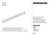 Heidenhain LIDA 403 Instructions De Montage