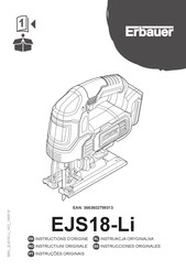 Erbauer EJS18-Li Instructions D'origine