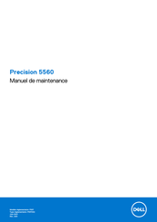 Dell Precision 5560 Manuel De Maintenance