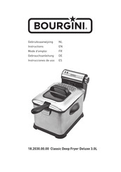 Bourgini Classic Deluxe 18.2030.00.00 Mode D'emploi