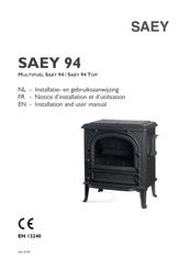 Unifire SAEY 94 TOP Notice D'installation Et D'utilisation