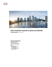 Cisco Systems NCS 1002 Guide D'installation Matérielle