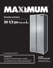 Maximum 068-7097-8 Guide D'utilisation