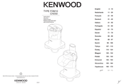 Kenwood multipro micro FDM100BA Instructions