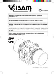 Visam SPX Série Manuel D'installation Et D'entretien