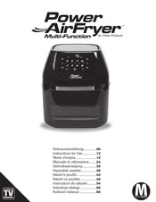 Tristar Products Power AirFryer Multi-Function Deluxe Mode D'emploi