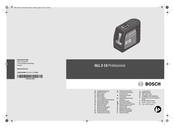 Bosch GLL 2-15 Professional Notice Originale