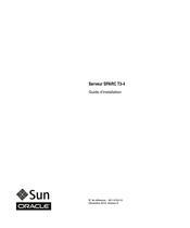 Sun Oracle SPARC T3-4 Guide D'installation