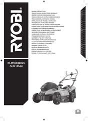 Ryobi RLM18C34H25 Traduction Des Instructions Originales