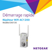 Netgear EX6130 Démarrage Rapide