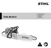 Stihl MS 461 R Notice D'emploi