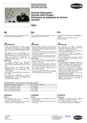 schmalz SWG 5 115x115x66 E100 A PEEK Instructions De Service