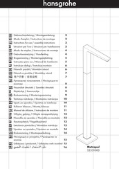 Hansgrohe Metropol 32531000 Mode D'emploi / Instructions De Montage