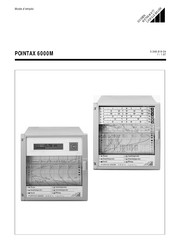 Gossen MetraWatt POINTAX 6000M Mode D'emploi