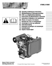 Briggs & Stratton Vanguard 473100 Instructions D'utilisation Et De Maintenance