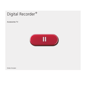 Loewe Digital Recorder+ Mode D'emploi