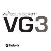 Soundcast VG3 Guide De Démarrage Rapide