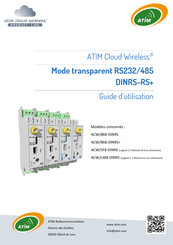 ATIM Cloud Wireless RS232 DINRS-RS+ Guide D'utilisation