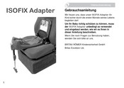 BRITAX RÖMER ISOFIX Adapter Mode D'emploi