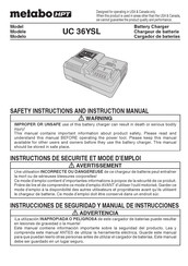 Metabo HPT UC 36YSL Instructions De Sécurité Et Mode D'emploi