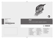 Bosch PST 8000 PEL Notice Originale