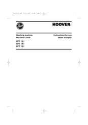 Hoover HF7 16 I Mode D'emploi