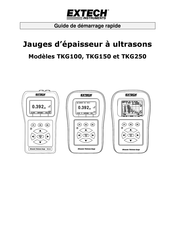 Extech Instruments TKG150 Guide De Démarrage Rapide