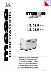 Mase Generators I.S. 21.5 Manuel D'installation